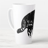 Starglow Tabby Peek カフェラテマグ (左アングル)