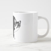 Starglow Tabby Peek ジャンボコーヒーマグカップ (右)