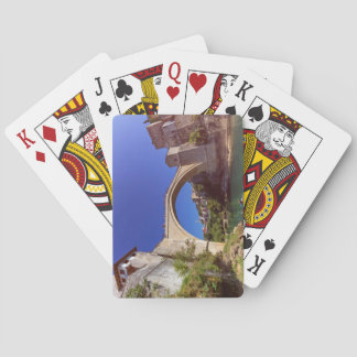 Stari最も、古い橋、モスタル、ボスニアおよびHerzego トランプ