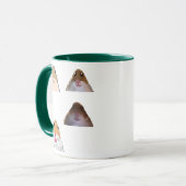 Staring Hamster Funny Meme Mug Memes Set マグカップ (正面左)