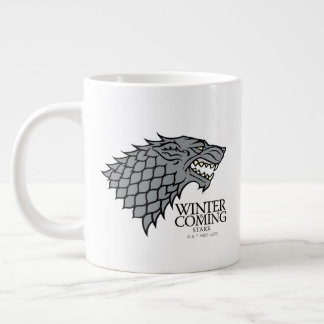 Stark Sigil – 冬来の ジャンボコーヒーマグカップ