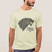 Stark Sigil – 冬来の Tシャツ (正面)