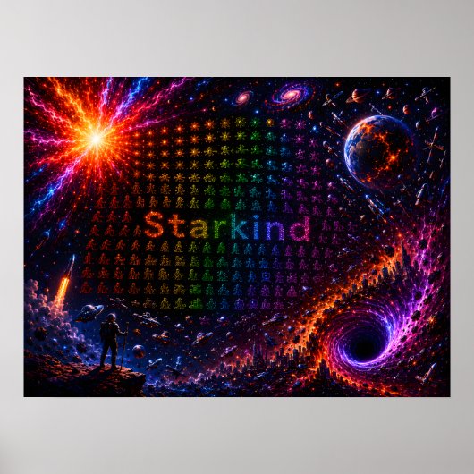 Starkind – 生命の宇宙的進化 ポスター (正面)