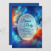 Starlight Fusion of Fire and Ice Home Dinner 招待状 (正面/裏面)