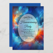 Starlight Fusion of Fire and Ice Housewarming 招待状 (正面/裏面)