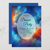 Starlight Fusion of Fire and Ice Restaurant Dinner 招待状 (正面/裏面)