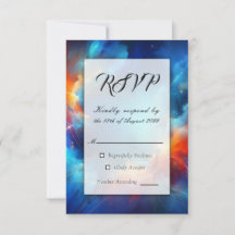 Starlight Fusion of Fire and Ice Wedding