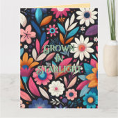 Starlight Greeting Cardで栽培 カード (正面)