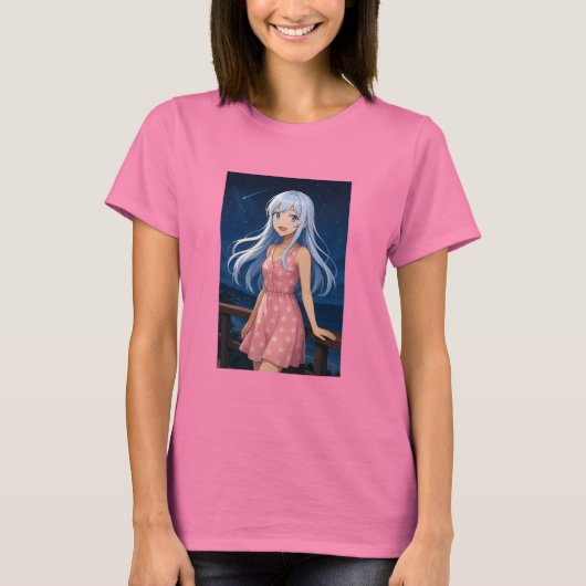 Starlight Nova – 波に願いを Tシャツ (正面)