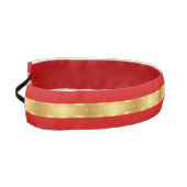 Starlight Red & Gold アスレチックヘッドバンド (左)