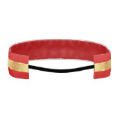 Starlight Red & Gold アスレチックヘッドバンド (裏面)