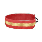 Starlight Red & Gold アスレチックヘッドバンド (右)