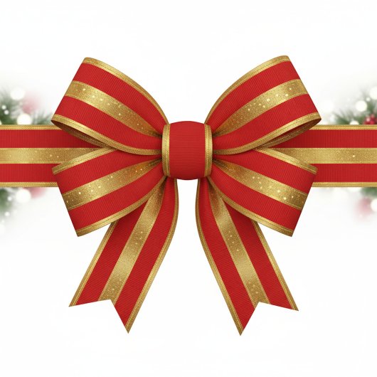 Starlight Red & Gold グログランリボン