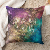 Starlight Sonata: Starry パーソナライズされた Creation クッション (ブランケット)