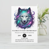 Starlight Wolf Birthday  招待状 (スタンド正面)