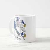 Starlingの家紋 コーヒーマグカップ (正面左)