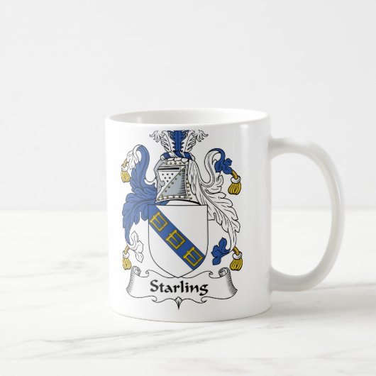 Starlingの家紋 コーヒーマグカップ (右)