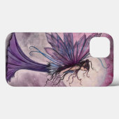 Starlit Amethyst Fairy Mystical Fantasy Art Case-Mate iPhoneケース (裏面 (横))