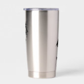 Starlit Corgi Cheer 保温保冷タンブラー (右面)