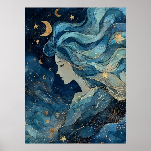Starlit Dream Goddess ポスター (正面)