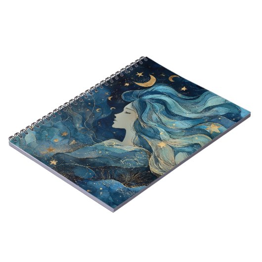 Starlit Dream Goddess Notebook  ノートブック (左側)