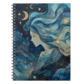 Starlit Dream Goddess Notebook  ノートブック (正面)