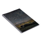 Starlit Field Dreaming Night Notebook ノートブック (右側)