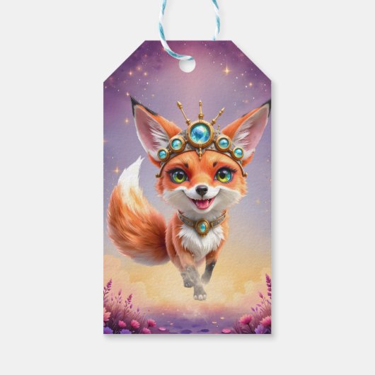 Starlit Fox of the Moonlit Meadows.  ギフトタグ (裏面)