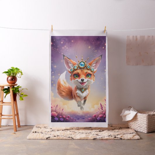 Starlit Fox of the Moonlit Meadows. ファブリック (インサイチュ)