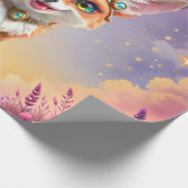 Starlit Fox of the Moonlit Meadows. ラッピングペーパー (角)