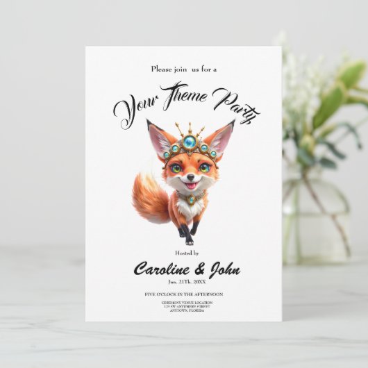 Starlit Fox of the Moonlit Meadows.  招待状 (スタンド正面)