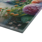 Starlit Garden Porch Sheltie Dream カッティングボード (角)