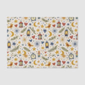 Starlit Lantern Folk Pattern 薄葉紙 (正面)