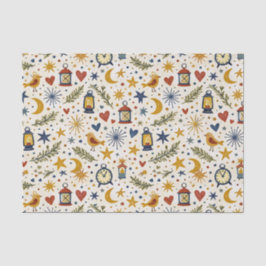 Starlit Lantern Folk Pattern 薄葉紙