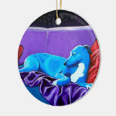 「Starlit lurcher セラミックオーナメント (左)