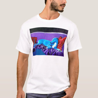 「Starlit lurcher Tシャツ