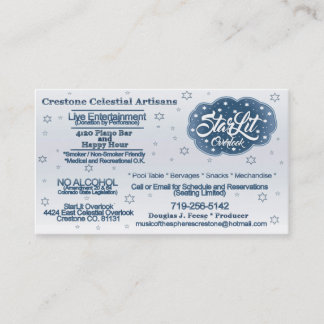 StarLit Overlook Business Card 名刺