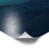 Starlit Silence – オーロラカスタムーと引用文プリント フォトプリント (角)