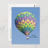 StarLiteホットエアバルーンはがき ポストカード (正面/裏面)