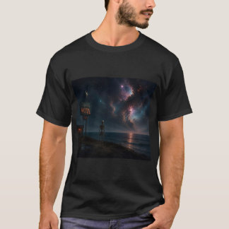 Starlite Motel at the Edge of Eternity – コズミック Tシャツ
