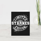 Starnes Funny Surname Family Tree Birthday Gift  カード (正面)