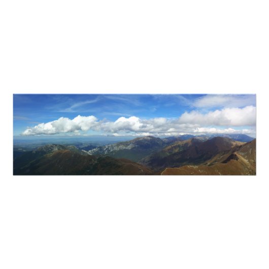 Starorobocianski Wierch Tatrasの写真から表示 フォトプリント (正面)