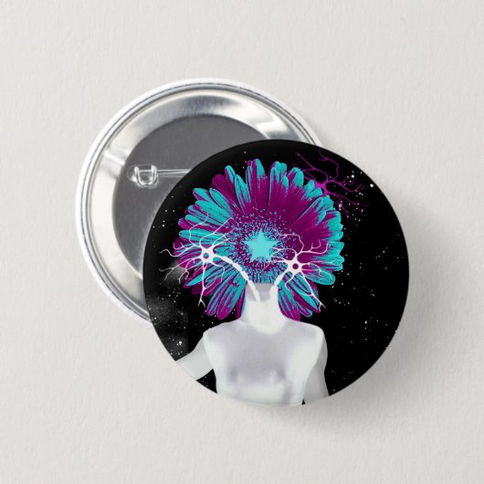 Starrボタン 缶バッジ (正面&裏面)