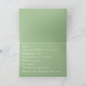 Starryベビー発表（緑） 案内状 (内部)