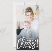 Starry応援ブラシモダン台本の新年写真 シーズンカード (正面)