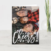 Starry応援ブラシモダン台本の新年写真 シーズンカード (正面)