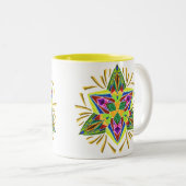 ~Starry~の雪片のマグ ツートーンマグカップ (正面右)