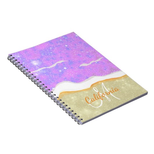 Starry Beach Notebook ノートブック (右側)
