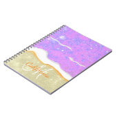 Starry Beach Notebook ノートブック (左側)