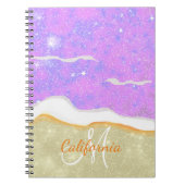 Starry Beach Notebook ノートブック (正面)